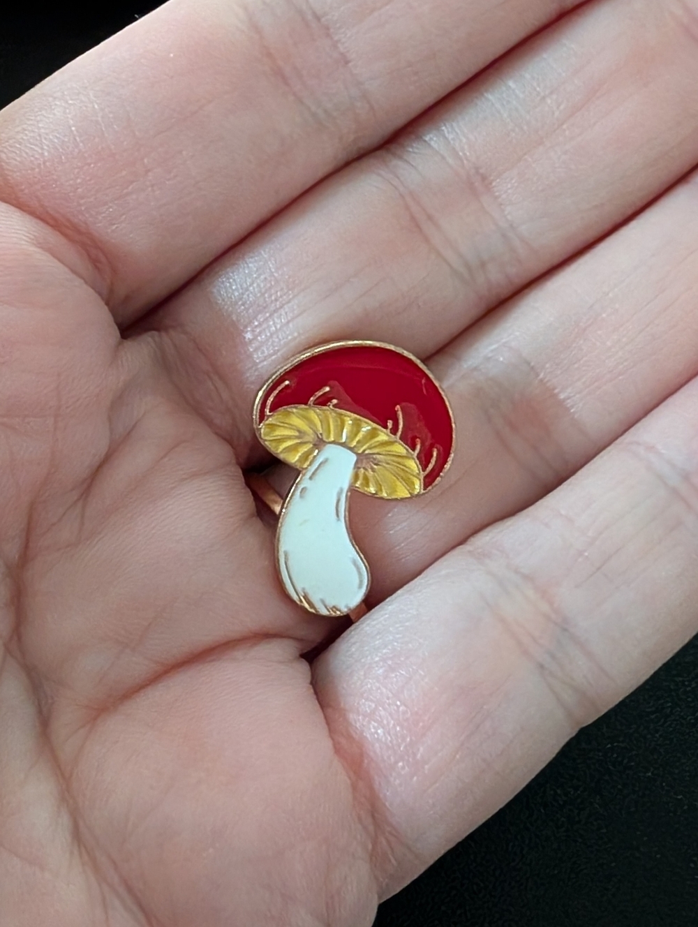 Mushroom Enamel Pin